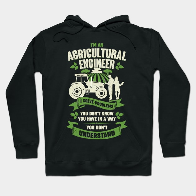 Funny Agricultural Engineer Engineering Gift Hoodie by Dolde08